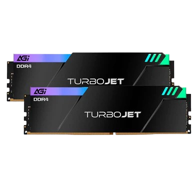 AGI TURBOJET 16GB (8×2) 3600MHz RGB DDR4