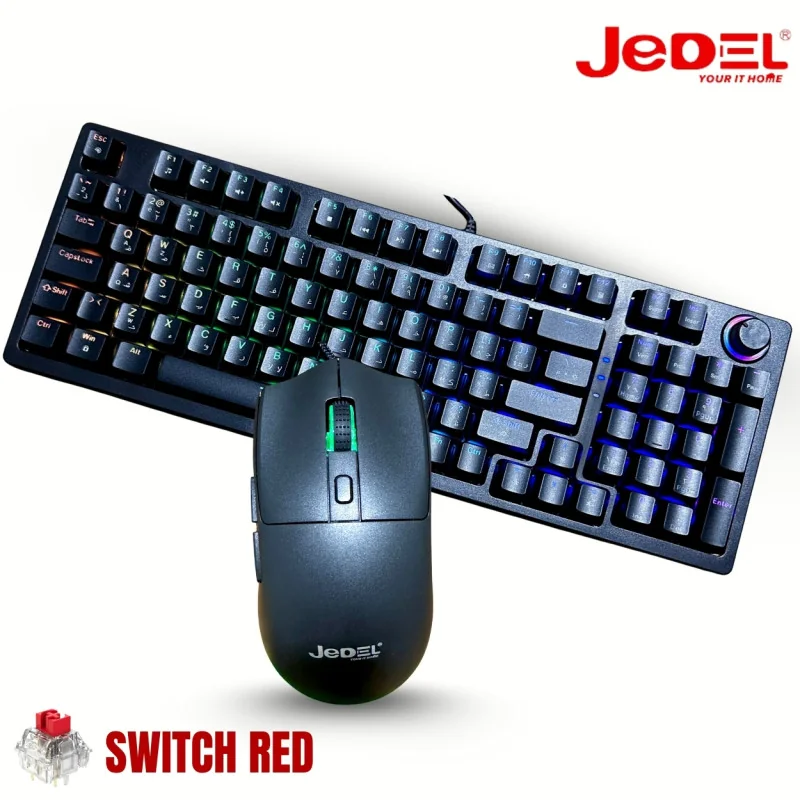 COMBO JEDEL CKL114 100% RGB RED SWITCH