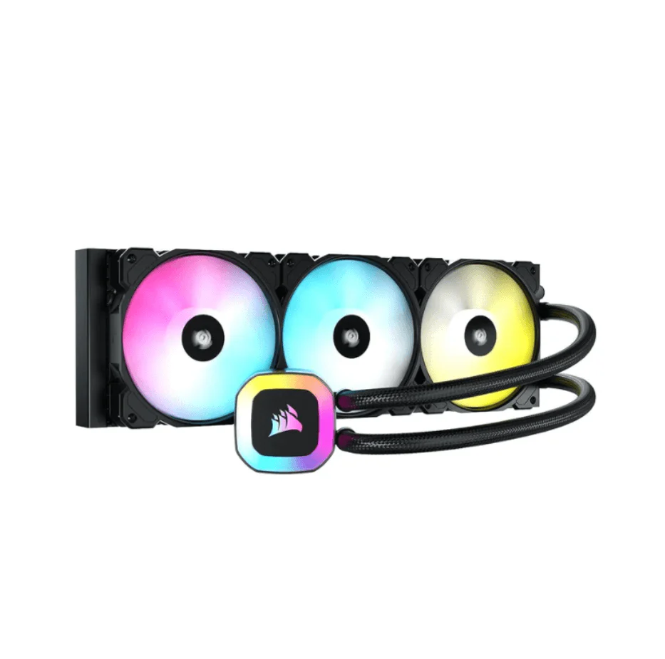 CORSAIR H150 RGB 360mm – Watercooling AIO pour processeur