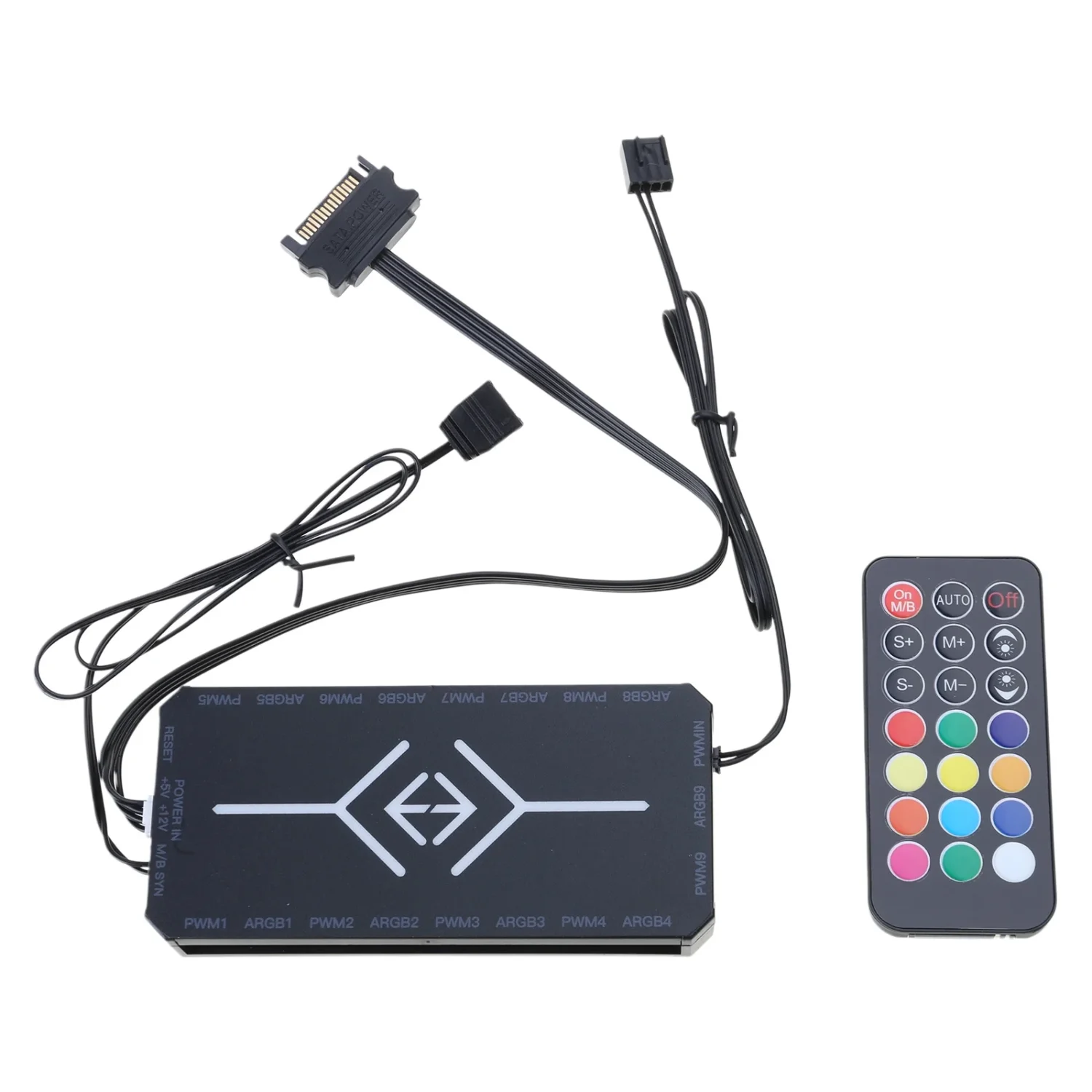 CONTROLEUR RGB + PWM AVEC TELECOMANDE