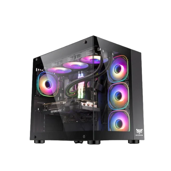 HYBROK TITAN EVO 7 FANS ARGB BLACK