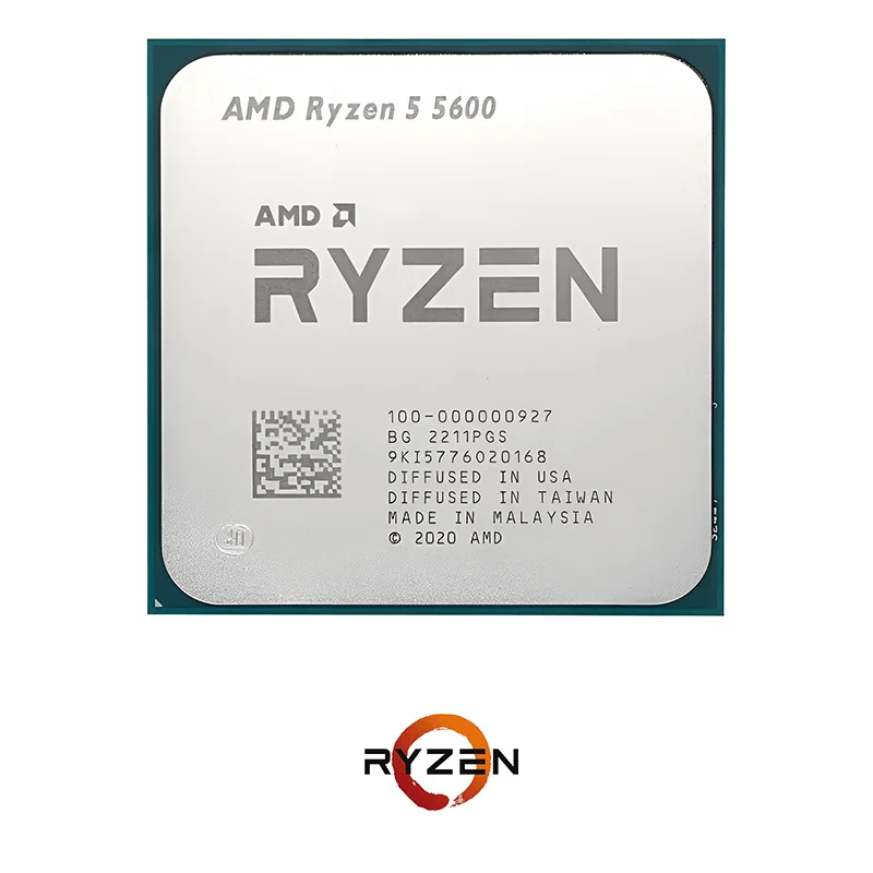 AMD Ryzen 5 5600 Tray – Processeur 6 cœurs AM4