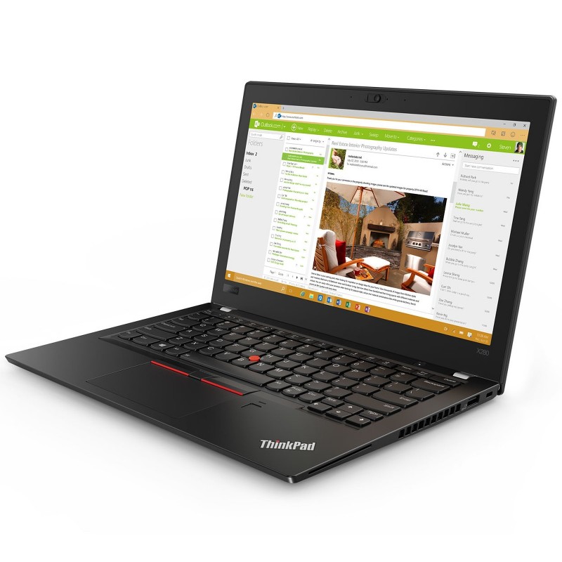 LAPTOP LENOVO ThinkPad x280 intel i7-8850U/8GB/SSD 256GB/FHD 12.5"