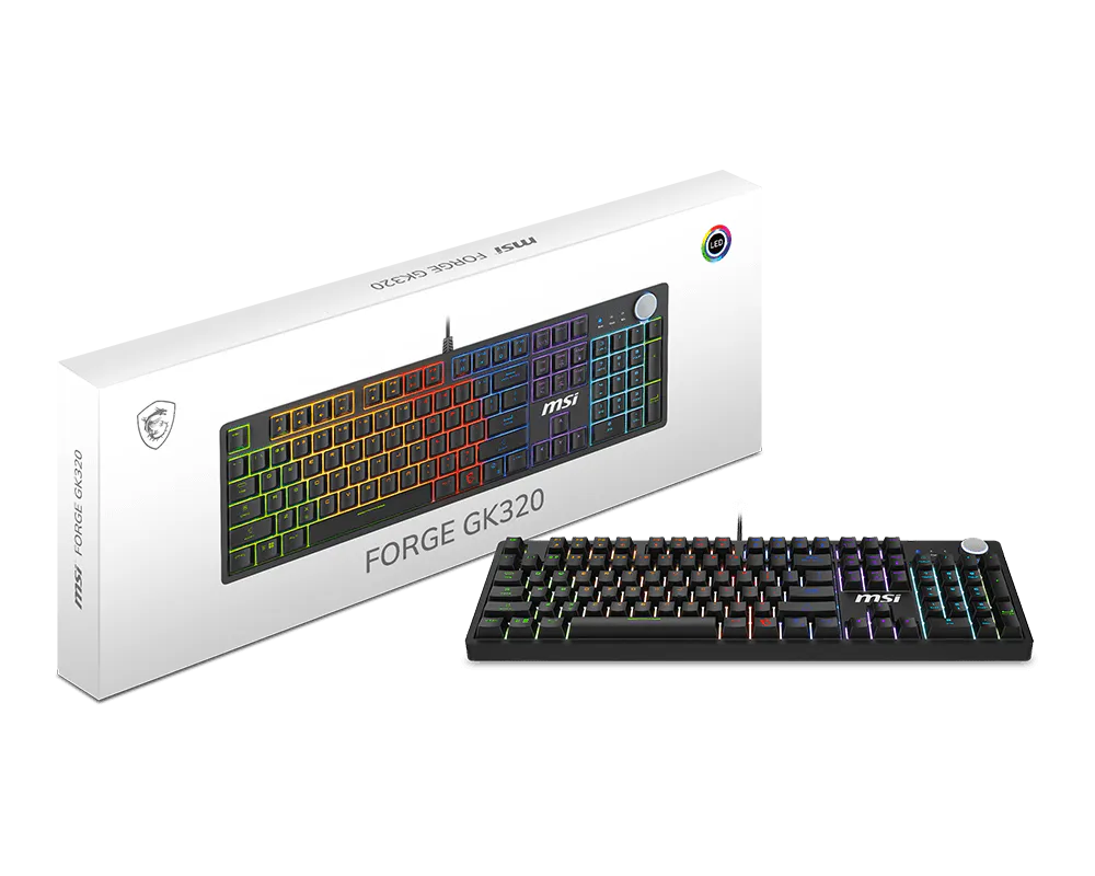 CLAVIER MSI FORGE GK320