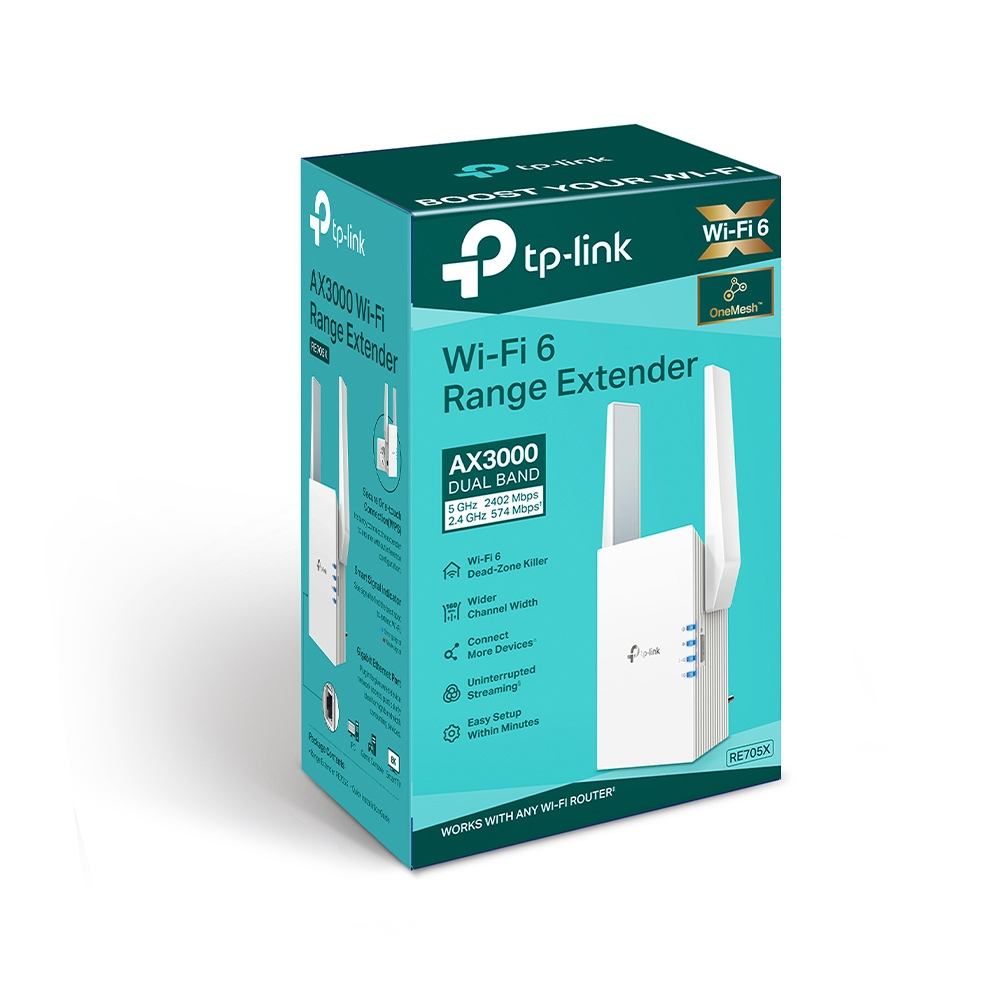 RE705X Répéteur WiFi 6 - AX3000