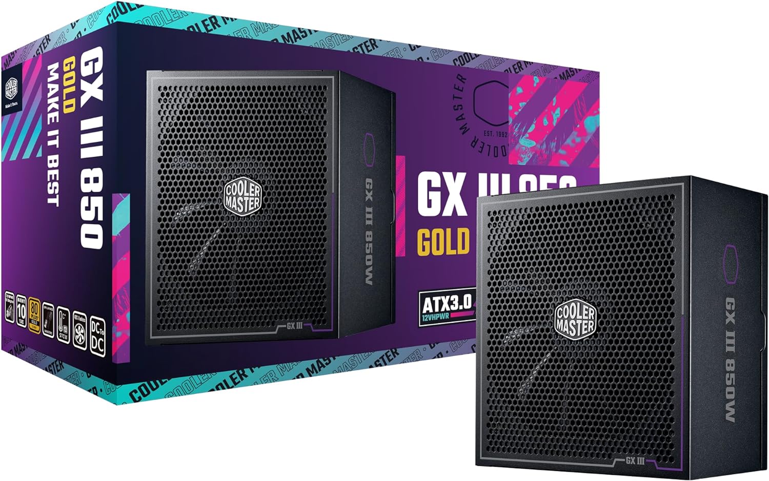 Cooler Master GX III Gold 850W ATX3.0 Full Modular