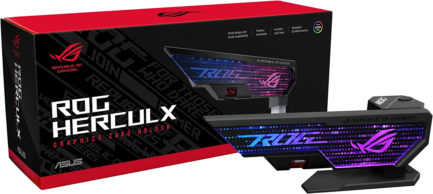 ASUS ROG Herculx Graphics Card Anti-Sag Holder Bracket