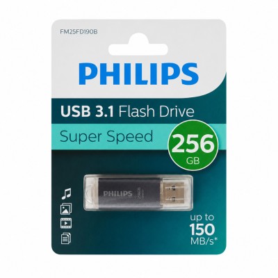 Flash Disque PHILIPS 256Go USB3.1