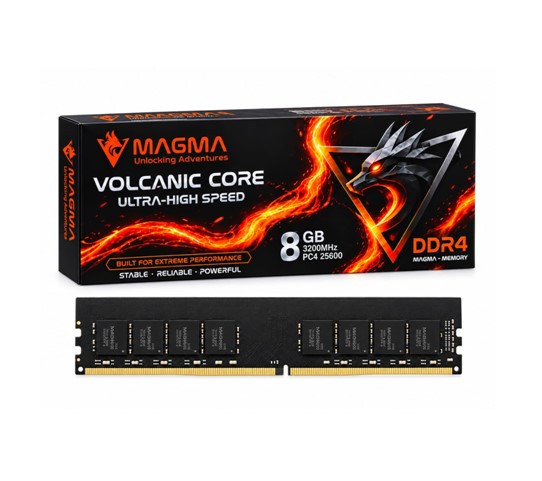 Ram MAGMA 8Go 3200MHz DDR4 VOLCANIC CORE