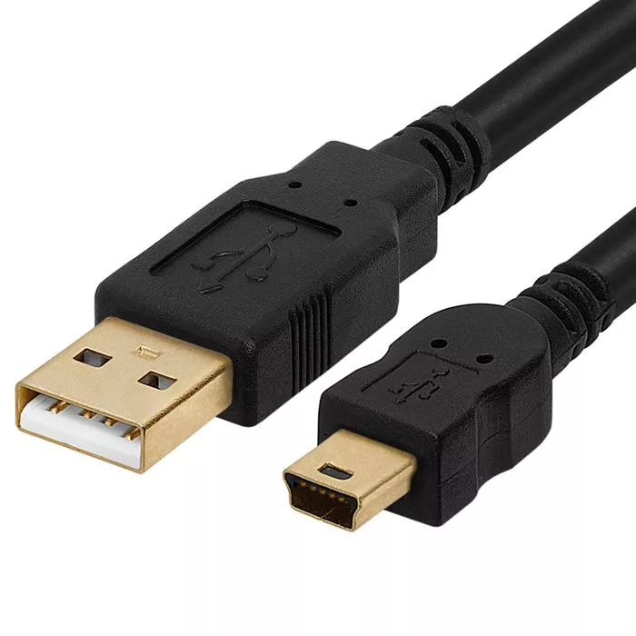 CABLE USB TO MINI USB 5PIN NOIR
