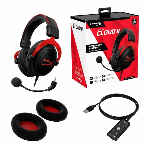 CASQUE HYPERX CLOUD II GAMING 7.1