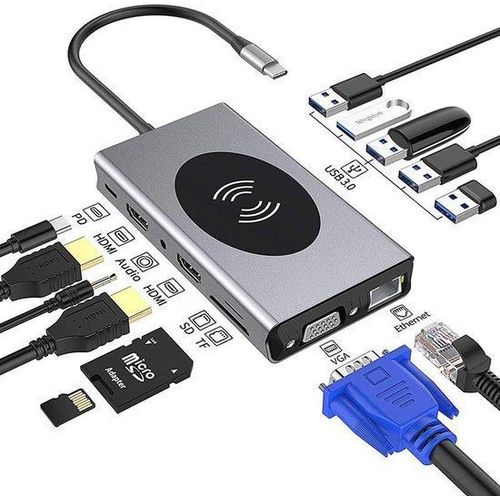 Adaptateur TYPE-C vers HDTV 14 en 1