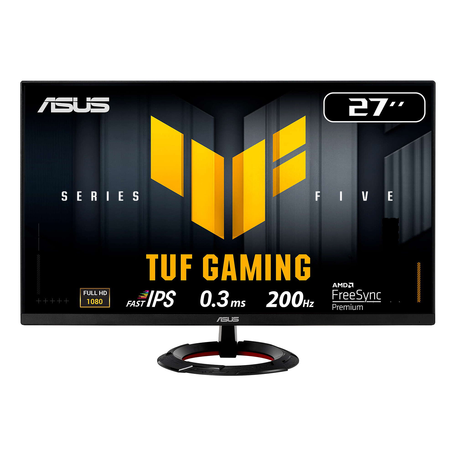ASUS TUF Gaming VG279Q5R Ecran gaming 27″ FHD IPS 200Hz 0,3 ms