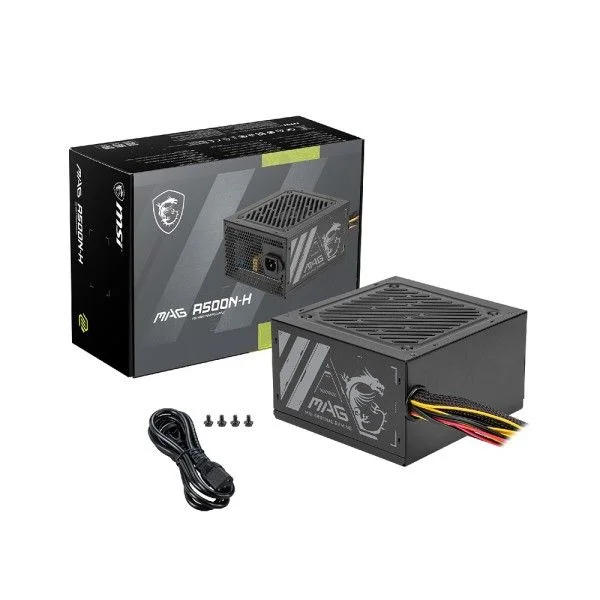 ALIMENTATION MSI MAG A500N-H 500W 80PLUS WHITE