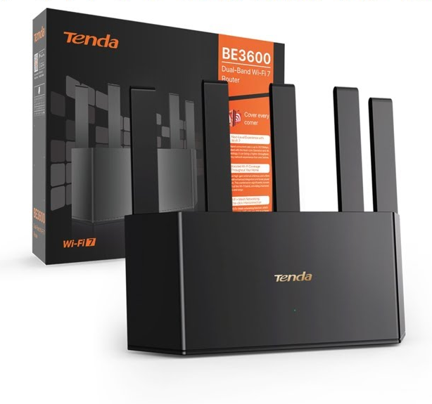ROUTER TENDA TE3L PRO BE3600 DUAL BAND WIFI 7