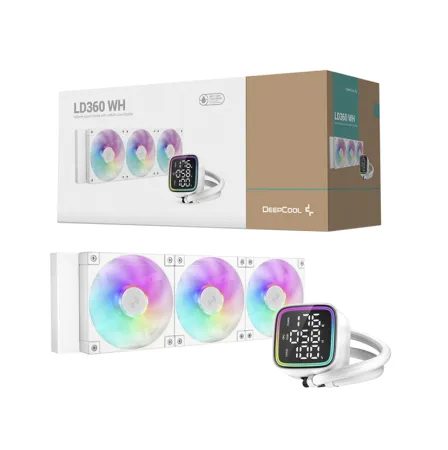 WATERCOOLING DEEPCOOL LD360 ARGB WHITE