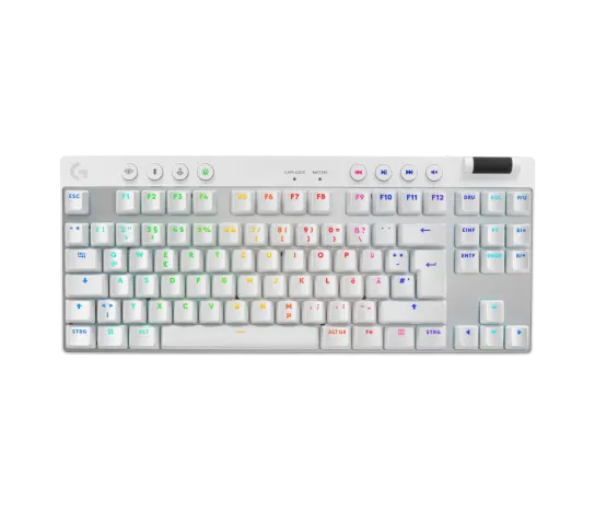 Logitech G PRO X TKL LIGHTSPEED Clavier Gaming Wireless WHITE