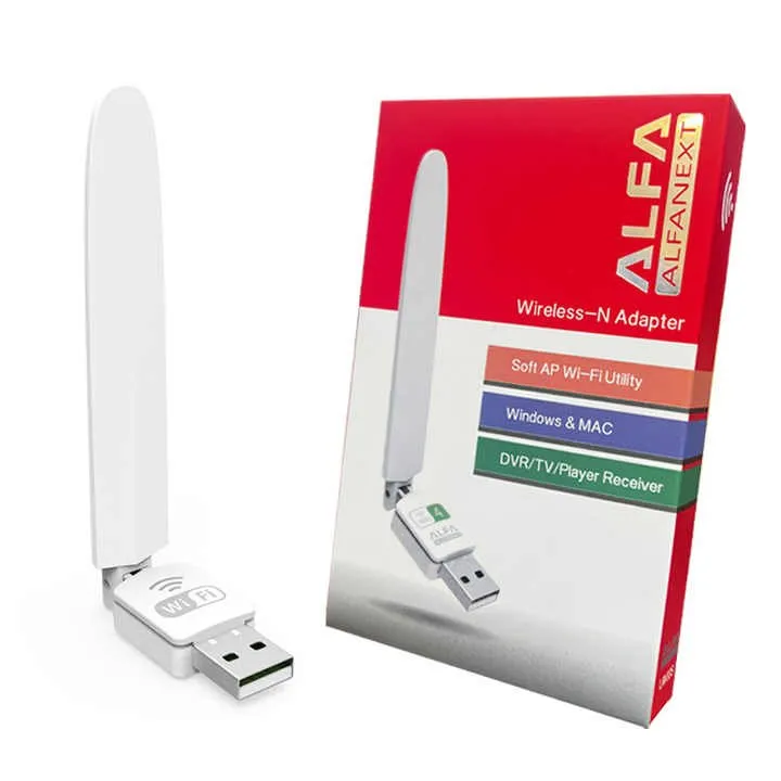 CLE WIFI ALFA AVEC ANTENNE UW10S