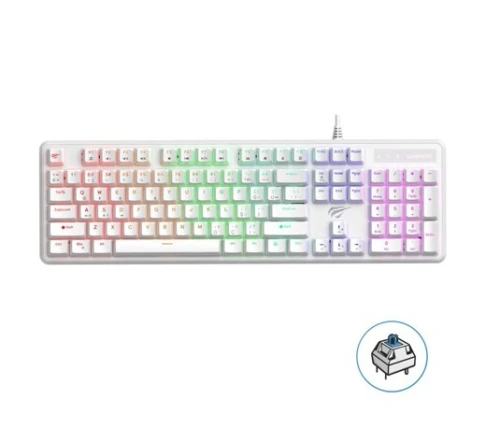 HAVIT GAMENOTE KB870L RGB BLEU SWITCH