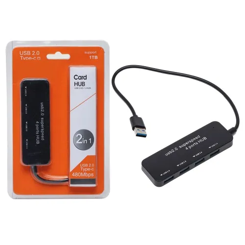 HUB USB 4PORT USB2.0