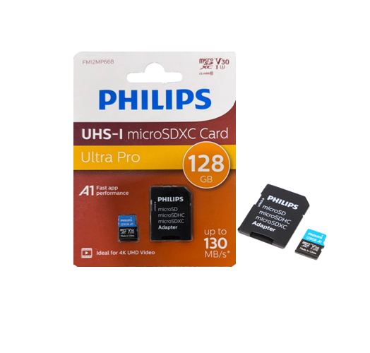 PHILIPS MICRO SD 128GO UHS-I 130MB/s