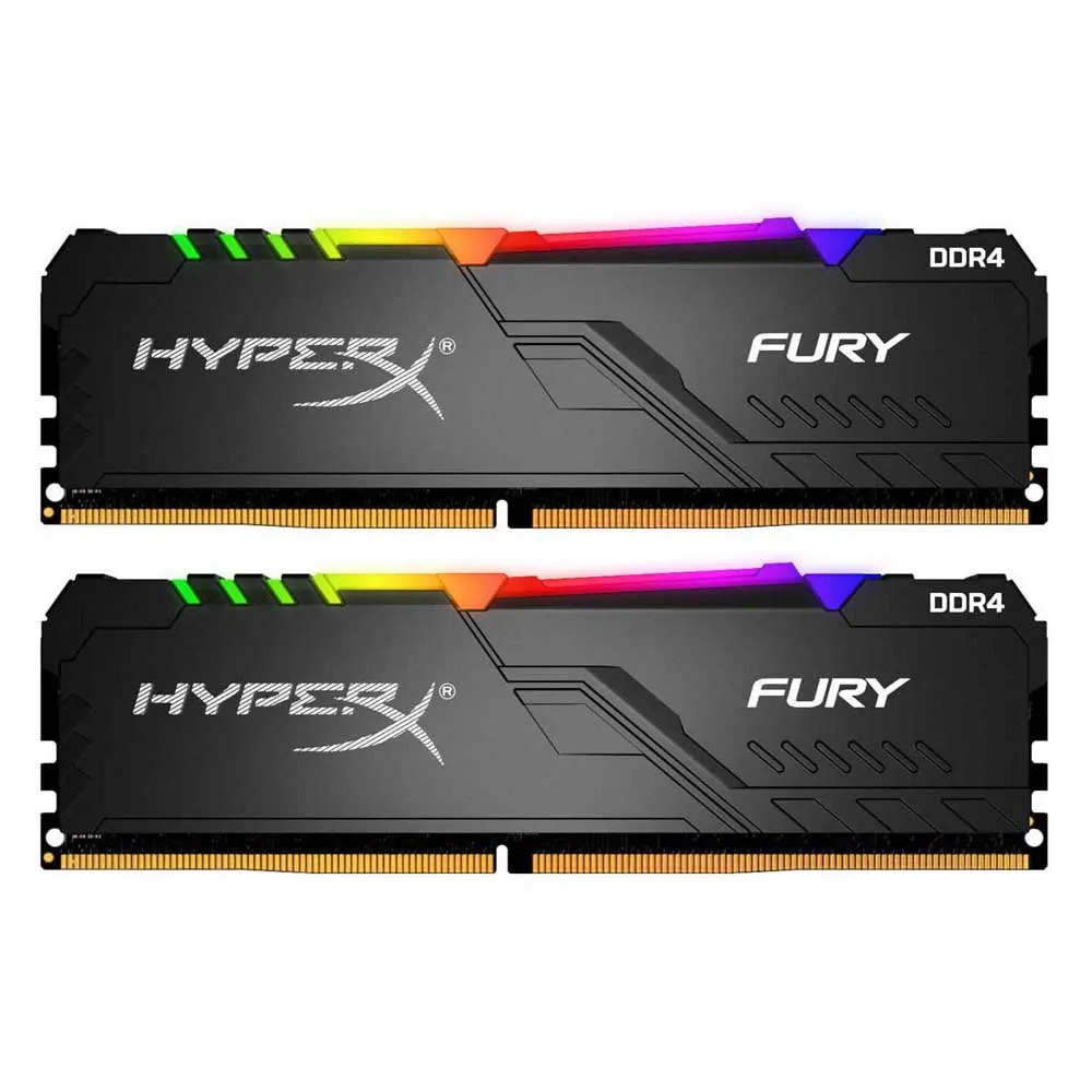 RAM HYPERX FURY RGB 16GO 2X8GO 3600MHZ CL17
