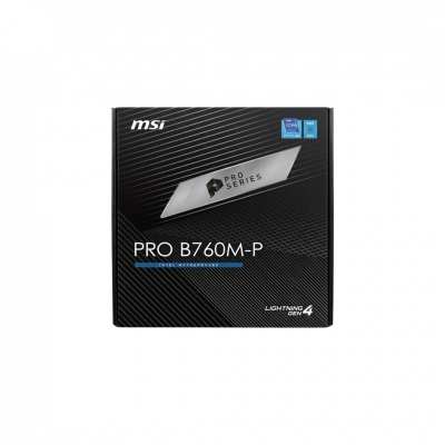 CARTE MERE INTEL MSI PRO LGA 1700 B760M-P DDR5