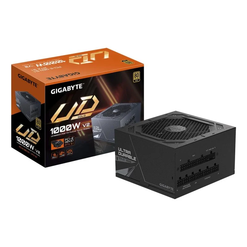 GIGABYTE UD1000GM V2 80PLUS ALIMENTAION GOLD 1000W MODULAIRE ATX 3.1 PCIe 5.1