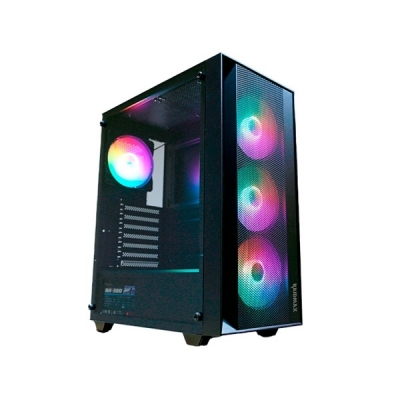 BOITIER RAIDMAX V100TBS BLACK 4 FAN SRGB