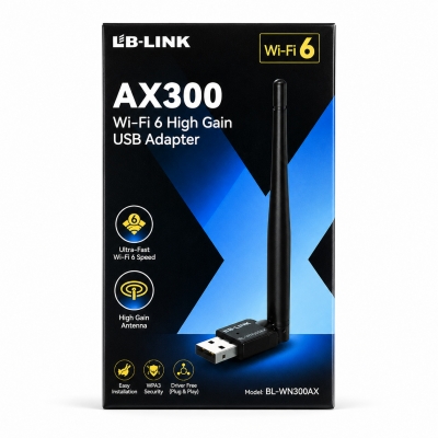Clé WiFi USB 6 AX300 LB-LINK BL-WN300AX