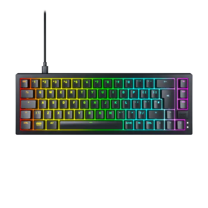 CLAVIER CHERRY XTRFY K5V2 COMPACT MECANIQUE RED SWITCH BLACK