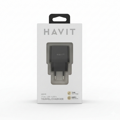 CHARGEUR HAVIT UC131 12W USB 2.4A