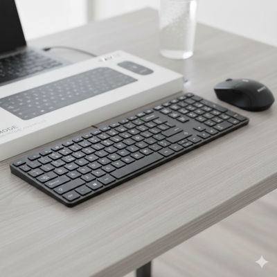 CLAVIER + SOURIS S/F HAVIT KB836 W