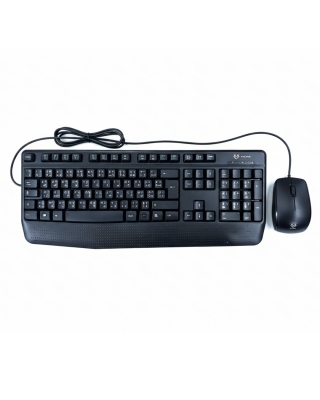 COMBO CLAVIER SOURIS FILAIRE KB3335 VULPES