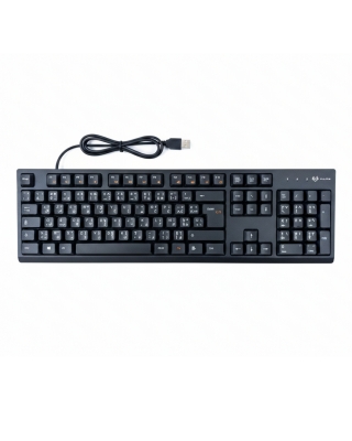CLAVIER FILAIRE VULPES K251 NOIR
