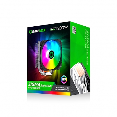REFROIDISSEUR GAMEMAX SIGMA 540 ARGB WH TOWER