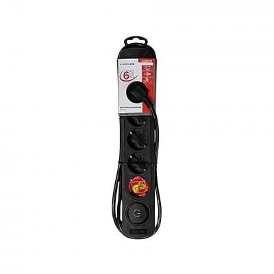 MULTIPRISE VIVANCO 6S ekls4w black