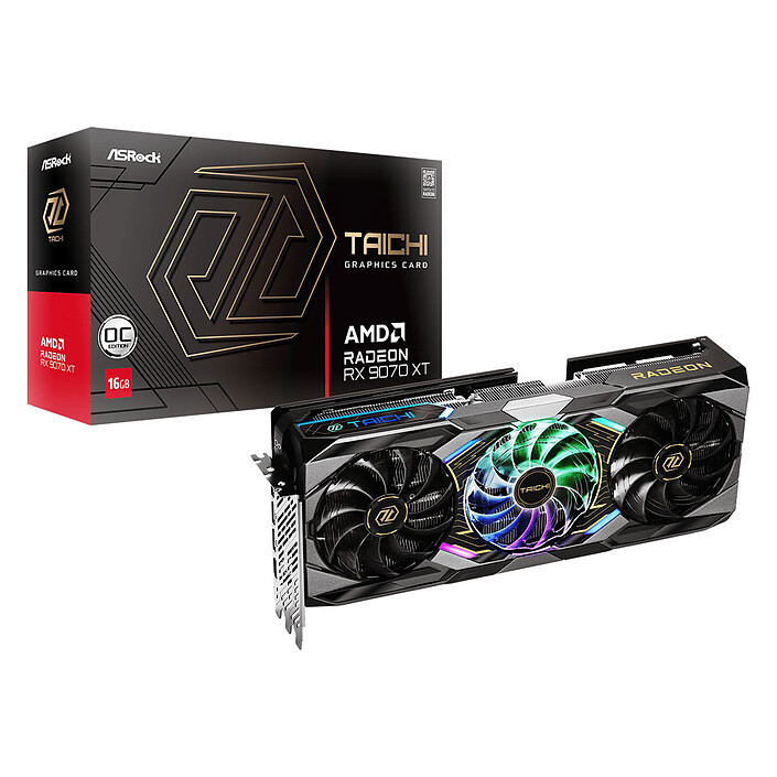 ASROCK AMD RADEON RX 9070 XT TAICHI OC 16GO