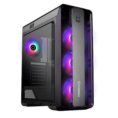 BOITIER GAMING GAMEMAX MOONLIGHT FRGB BLACK
