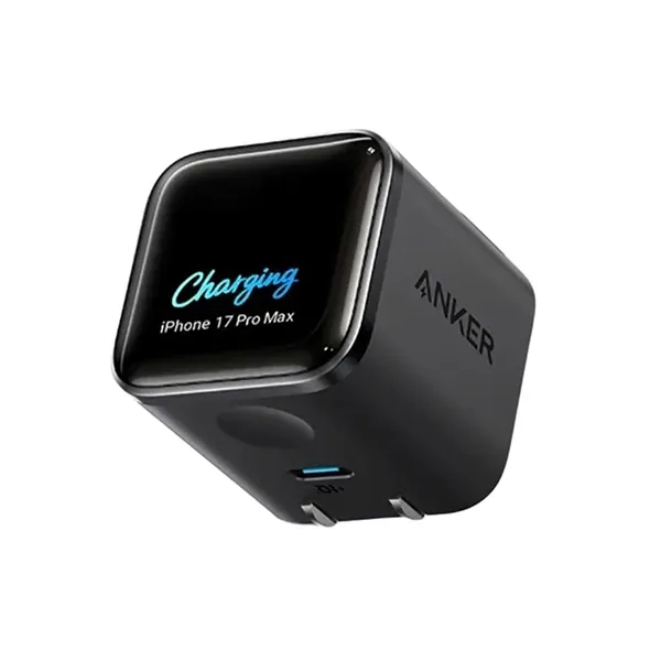 PRISE ANKER NANO 45W 1C TYPE C AVEC ECRAN POUR IPHONE