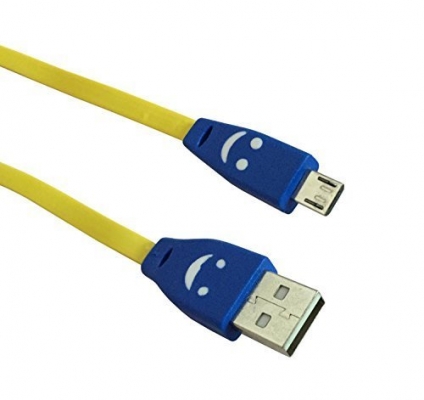 CABLE MICRO USB SMILE-LIGHT