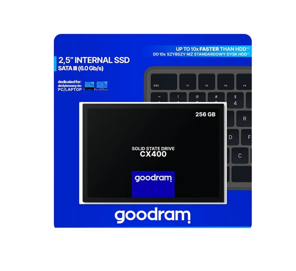 SSD 2.5″ GOODRAM 256GO CX400 SATA 6GO/S