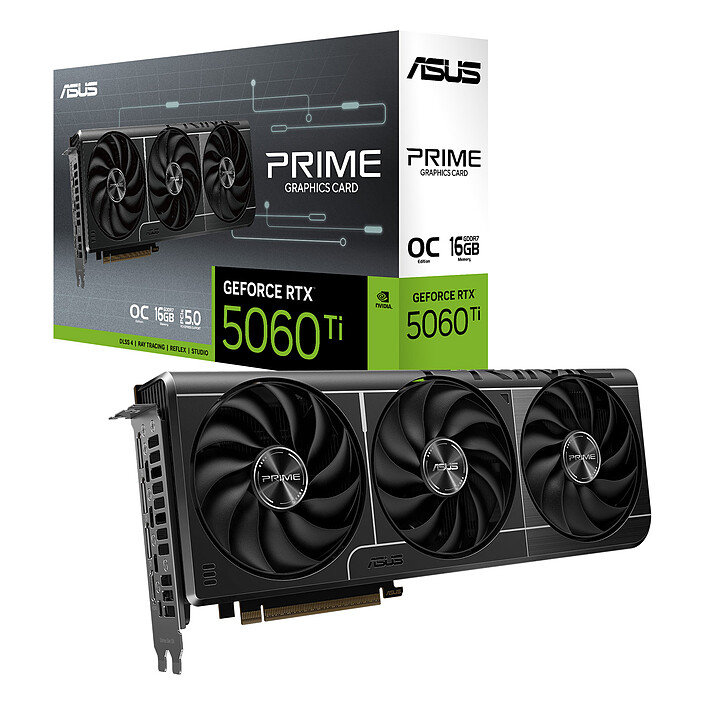 ASUS PRIME RTX 5060 TI OC 16GO