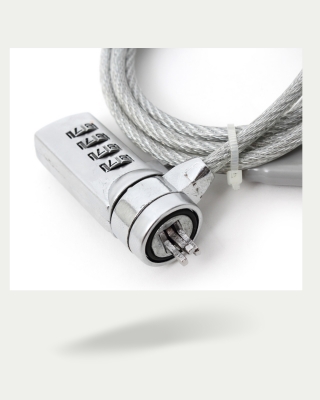ANTIVOL A CLE POUR LAPTOP 1.5M simple