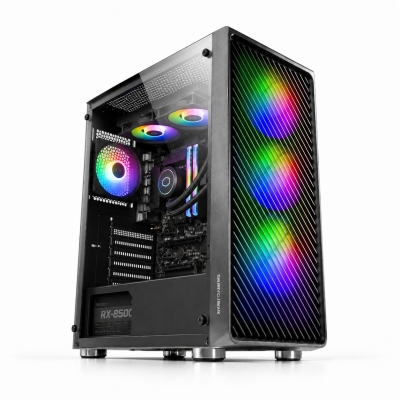 PC GAMER AMD RYZEN 5 3600X, ASUS DUAL-RTX5050 8GB, MSI A520M-A PRO