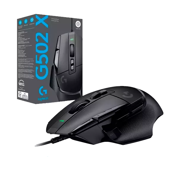 SOURIS LOGITECH G502 X HERO FILAIRE BLACK