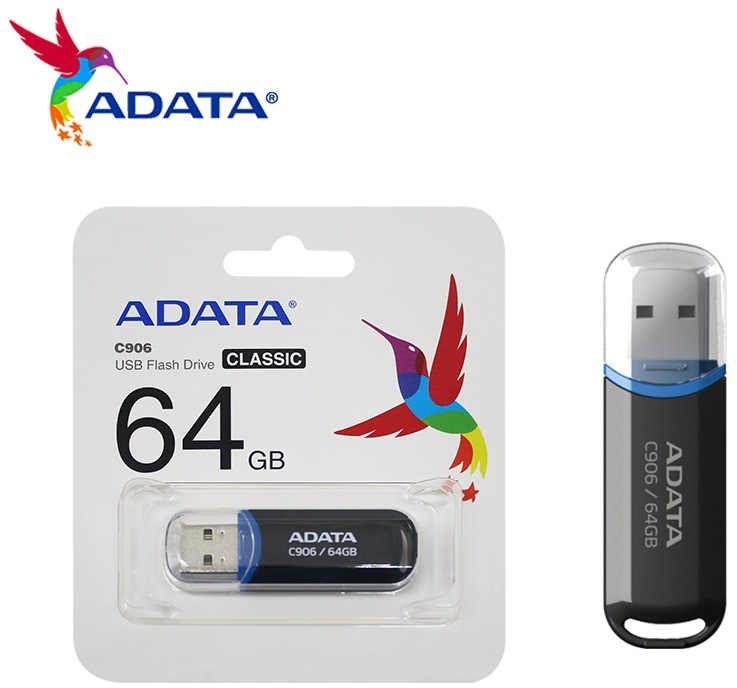 FLASH DISQUE ADATA 64GO C906 CLASSIC