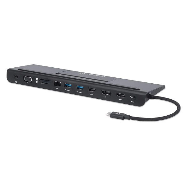 STATION D'ACCEUIL MANHATTAN 100W USB C TO 11 IN ONE DOCK