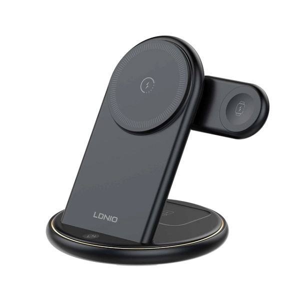 CHARGEUR SANSFIL LDNIO WL02 5IN1 15W (PHONE/WATCH/EARBUDS/STAND/NIGHT LAMP)