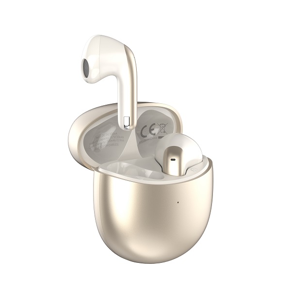 ECOUTEUR BLUETOOTH LDNIO EARBUDS T10 BT 5.4/ 30H / IPX4 GOLD